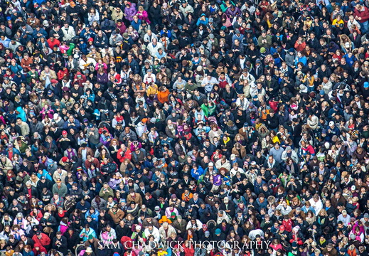 Crowd in New York City