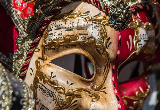 Venetian painted mask
