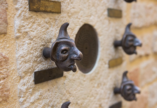 Rude door bells