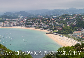 San Sebastian panorama