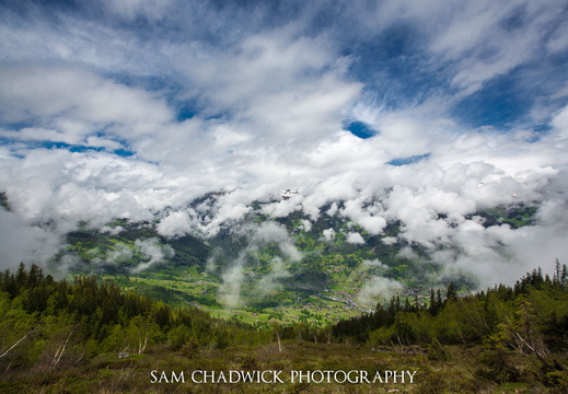 Dramatic weather in Grindelwald