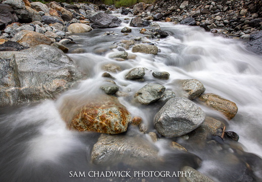 Icy river