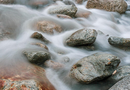 Icy river